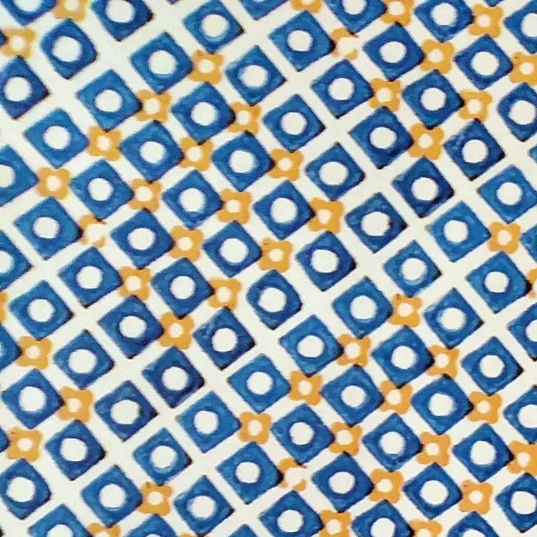 Papel decorado para encuadernación Remondini Azul - Artpapel