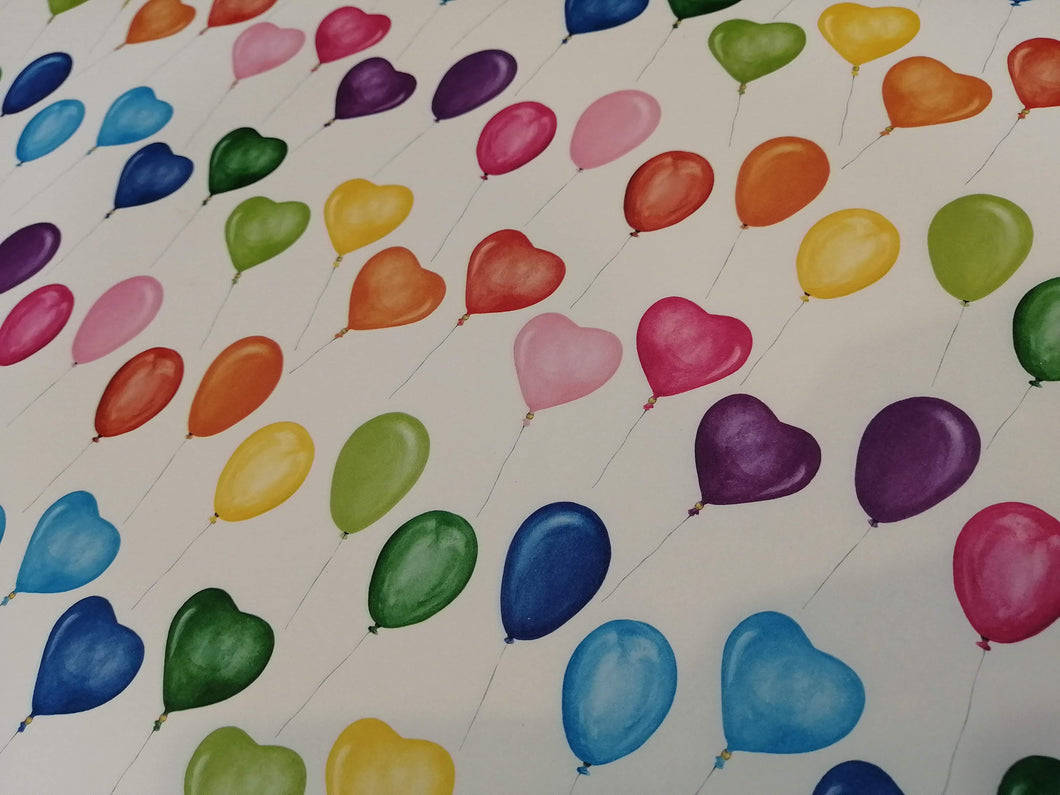 Papeles decorados Tassotti - Globos Corazones