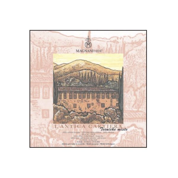 Bloc acuarela Antica Cartiera Magnani 1404 cuadrado 15cm