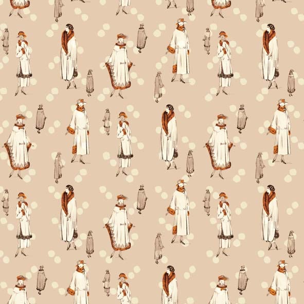 Papel decorado para encuadernación Moda Siglo XX - Artpapel