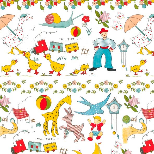 Papel decorado para encuadernación Fairy Tales Cuentos antiguos - Artpapel